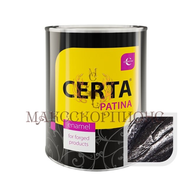 CERTA-PATINA итальянская - 0,16кг - ЦВЕТ: серебро  