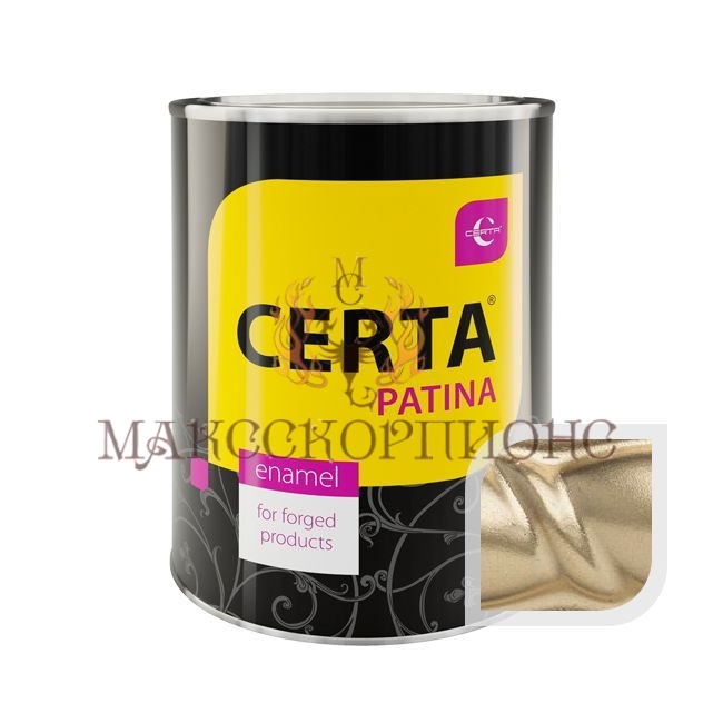 CERTA-PATINA итальянская - 1кг - ЦВЕТ: бронза  
